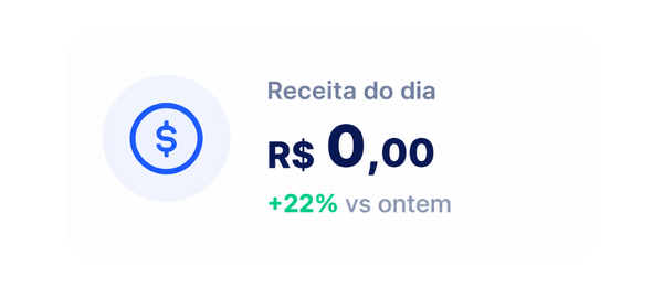 Receita do dia